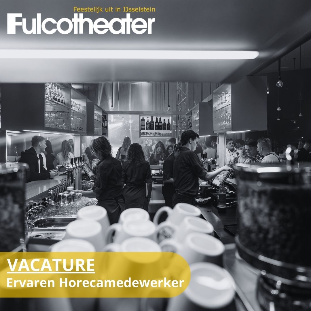 Vacature ervaren horeca medewerker